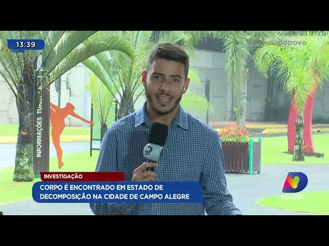 Investigação: corpo é encontrado em estado de decomposição na cidade de Campo Alegre