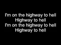 Download Lagu AC/DC - Highway to Hell (Lyrics)