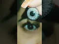 Lagu Trending Lenses | Crystal Grey Colored Contacts | My Review | Unboxing | How to Put Contact Lenses