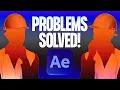 20 Quick Fixes to Common After Effects Problems