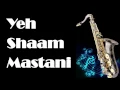 #104:-Yeh Shaam Mastani-Kati Patang |Kishore Kumar| Instrumental | Saxophone Cover|