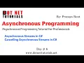 Asynchronous Streams in C Cancelling Asynchronous Streams Dot Net Tutorials Pranaya Rout