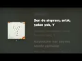 Poizi - Y (Lyrics / Sözleri)
