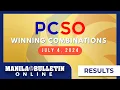 PCSO Lotto Draw Results July 4 2024 Super Lotto Lotto 6D 3D and 2D
