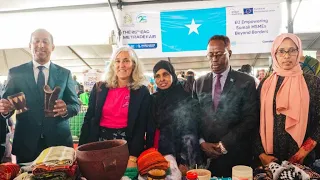 Wasiirka Beeraha XFS Oo Nairobi Ka Daah Furay Bandhigga Ganacsiga 25 Aad Ee EAC 