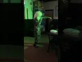 Oscar Fields does his Tina Turner Impression at Gus s Italian Restaurant in Mechanicsville Va