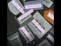 Multiple 1D barcode detection and decoding
