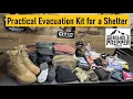 Practical Evacution Kit for a Shelter 15 Categories to Consider