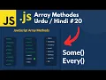 Mastering Array Methods in JavaScript for beginner Lecture 20
