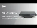 FMU-C182761M CWDM Mux Demux Overall Introduction FS