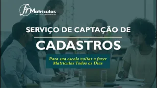 Escolas: CADASTROS QUALIFICADOS TODOS OS DIAS
