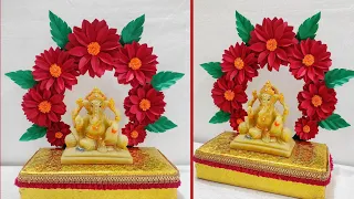 ganesh pooja decoration ideas ganesh makhar decoration ideas ganpati pooja decoration ideas 