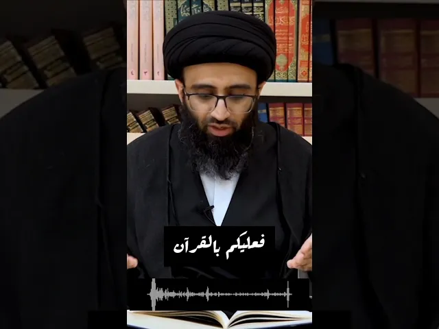 فعليكم بالقرآن | السيد علي أبو الحسن