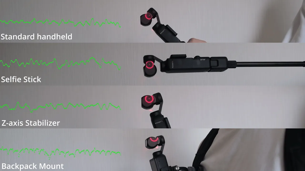 Reducing DJI Osmo Pocket 3 Up & Down Bobbing Motion