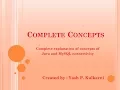Java and MySQL database connectivity JDBC Explanation by COMPLETE CONCEPTS