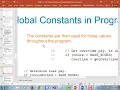 CIT1173 7078 Nov 7 2017 chapter 6 static variables overloading global vars