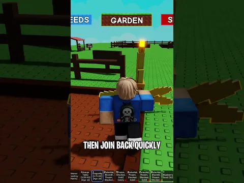 How To DUPE PETS In Grow A Garden! #shorts #growagarden