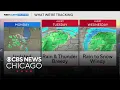 Rain snow coming for Chicago this week