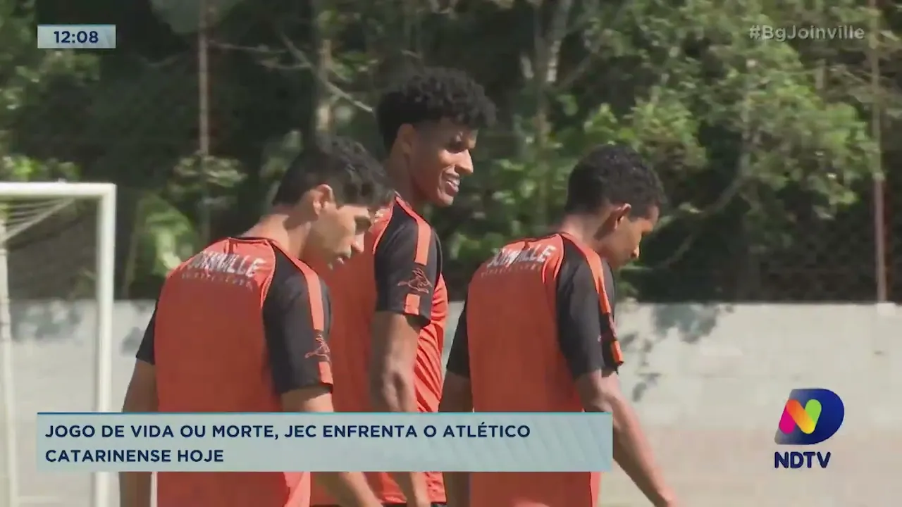 Jogo de vida ou morte, JEC enfrenta o Atlético Catarinense hoje
