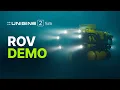 Underwater ROV Remotely Operated Vehicle Simulator - Powered by UNIGINE 2 Sim