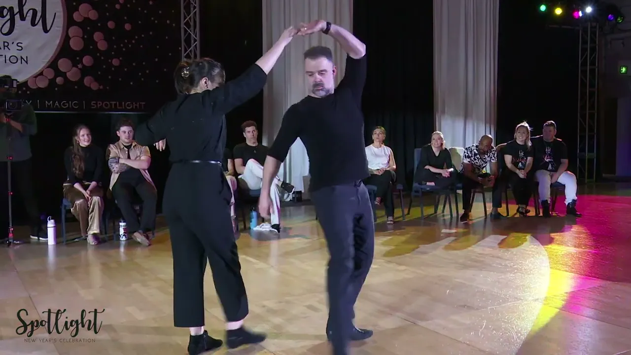 Spotlight New Year's Celebration 2023 Open Strictly Swing PJ Turner & Melodie Paletta