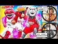I Stream Sniped Streamers With Three 8 Foot Mascots rage warning