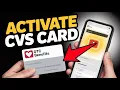 How to Activate CVS OTC Benefits Card - Online Guide