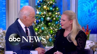 Download Joe Biden comforts Meghan McCain as she discusses her father's cancer diagnosis MP3