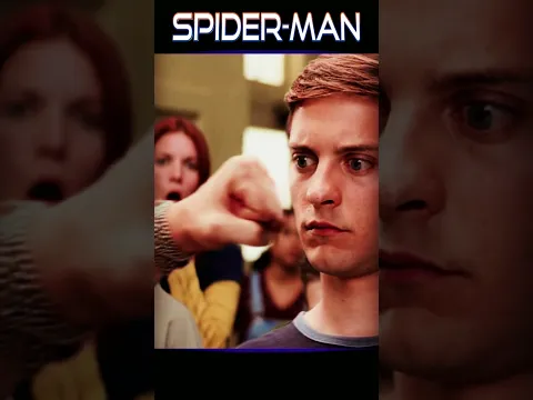 When Peter finally fights back against Flash 🤣 #spiderman  #shorts