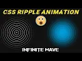 CSS Ripple Animation CSS Effects CSS Animation HTML CSS Animation Code Flip Md Arfe Alam