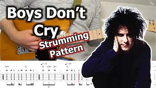 Download The Cure - Boys Don't Cry Strumming Pattern | Guitar Chords Tutorial MP3