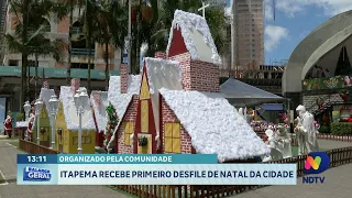 Itapema realiza o primeiro desfile de Natal organizado pela comunidade