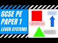 AQA GCSE PE First Second and Third Class Lever Systems Mechanical Advantage Movement Analysis