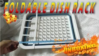 Download Unboxing rak cuci piring lipat || Unboxing folding dish rack MP3