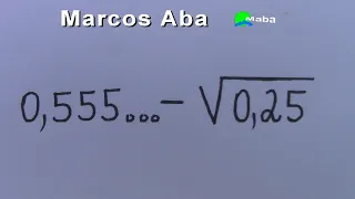DECIMAL PERIÓDICO, MENOS, DECIMAL EXATO  -  PARA INICIANTES