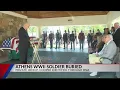 Athens World War II soldier unidentified for decades gets final resting place
