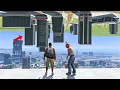 Can Franklin Save Los Santos from the Flipped Indian Bike Driving 3D City in GTA 5