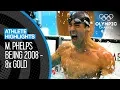 Download Lagu Michael Phelps 🇺🇸 - All EIGHT Gold Medal Races at Beijing 2008! | Athlete Highlights