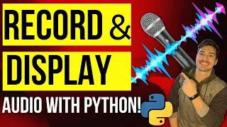 How to Record and Graph wave wav files using Python