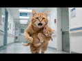 Download Lagu Ginger Kitten Gets Sick, So Mama Cat Joins a Food Contest to Pay for Her Care 💖🐱