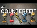 Not Just Fake but Counterfeit Power Tools