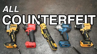Not Just Fake but Counterfeit Power Tools