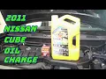 Nissan Cube Pennzoil Oil Change and Fram Titanium FS6607 Oil Filter 2011 Nissan Cube 1 8L