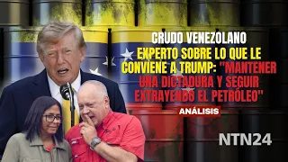Expert on what benefits Trump Maintain a dictatorship and keep extracting oil