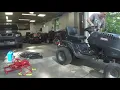MTD Craftsman LT2000 returns to put a trans pulley back on and get new drive belts