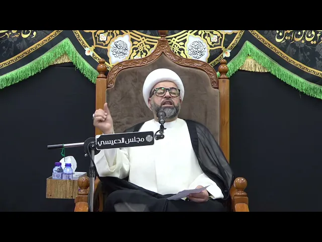 ⁣علامتين من النبي محمد (ص) قبل خروج الإمام المهدي (عج) - الشيخ ياسين الجمري - مجلس الدعيسي