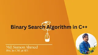 19 0 Binary Search Algorithm in C Data Structures and Algorithms Bangla Tutorial