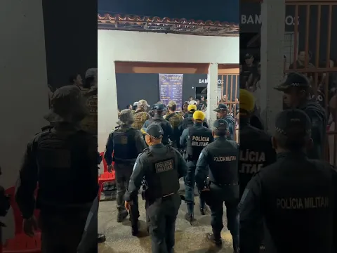 OPERAÇÃO SILÊNCIO E PAZ, INTERDITA MAIS UM ESTABELECIMENTO👮🏽♂️🌵#policia #militar #policiacivil