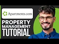 Apartments com Property Management Tutorial Listing Leasing Communication Guide 2025