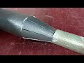 round pipe secret how a welder does it on pipes of different sizes round pipe cutting trick